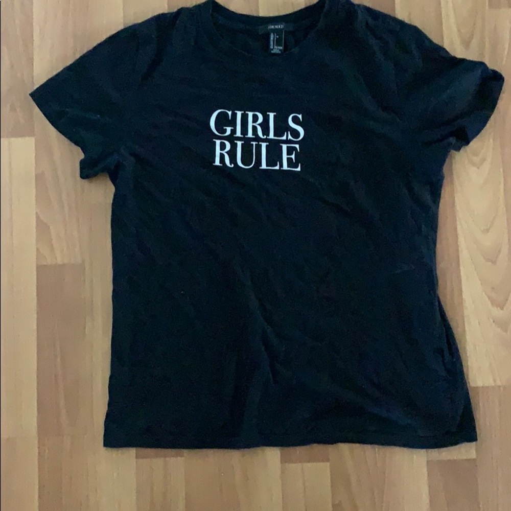 “Girls rule” t-shirt - Picture 1 of 4